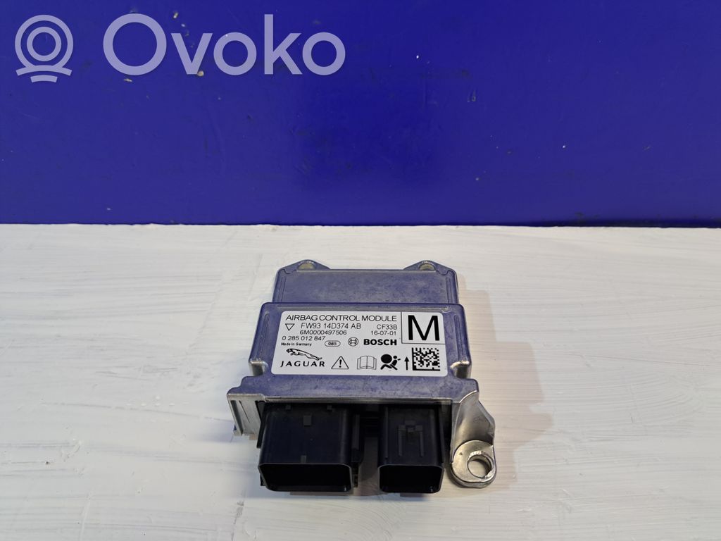 Jaguar XJ X351 Sterownik / Moduł Airbag 