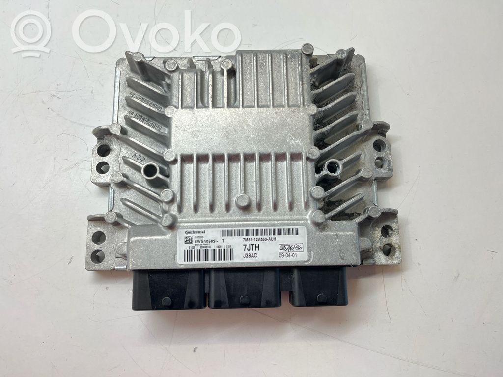 Engine control unit/module   7M5112A650AUH,5WS40582I
