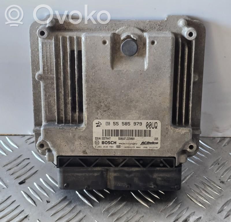 Opel Corsa D Motorsteuergerät ECU 