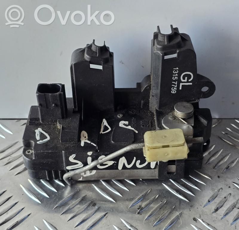 Opel Vectra C Front door lock 