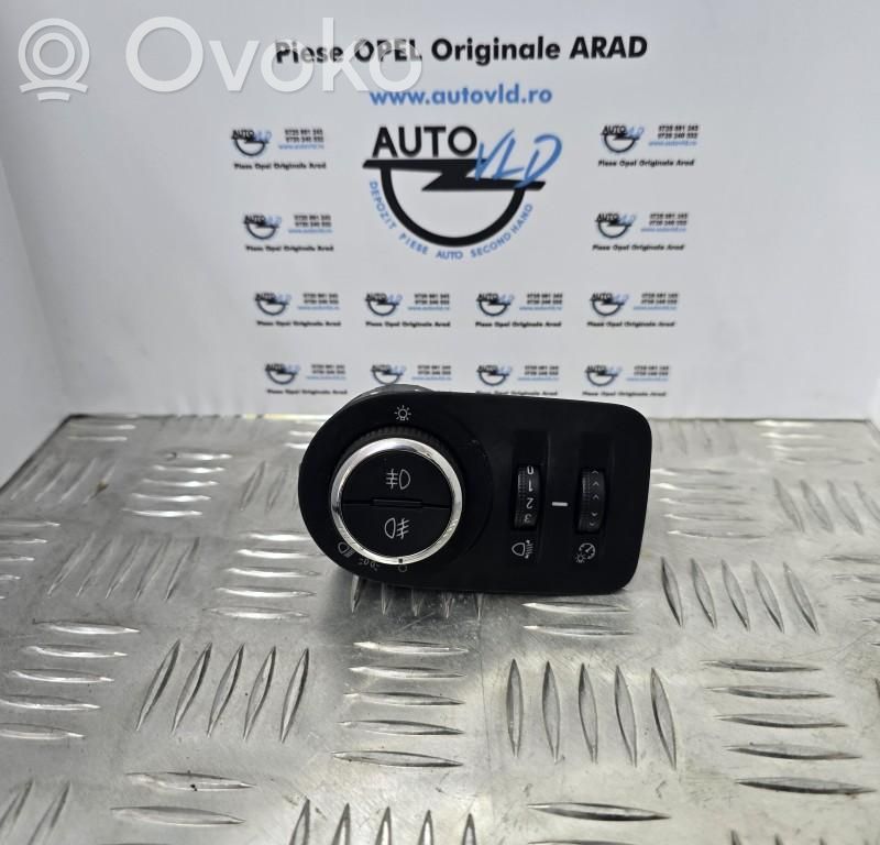 Opel Corsa E Headlight level height control switch 