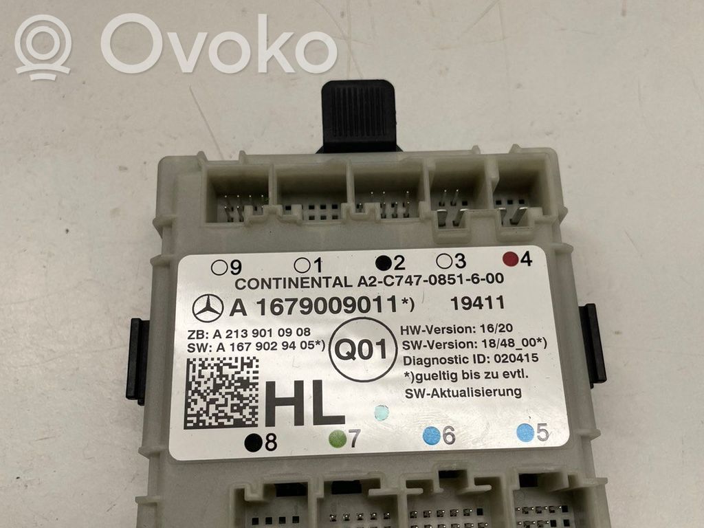 Mercedes-Benz E W213 Door control unit/module 