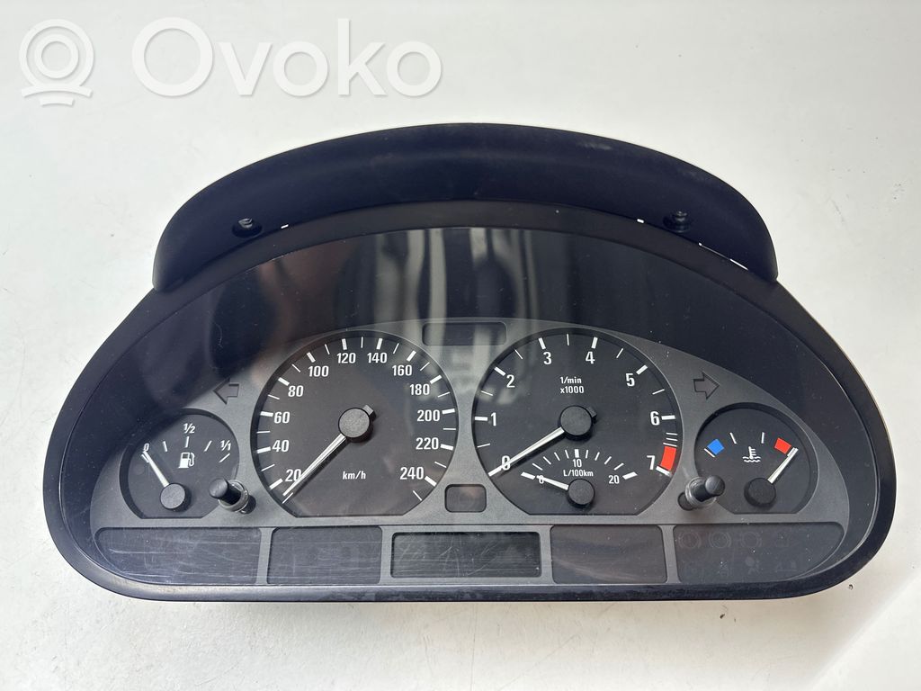 BMW 3 E46 Speedometer (instrument cluster) 