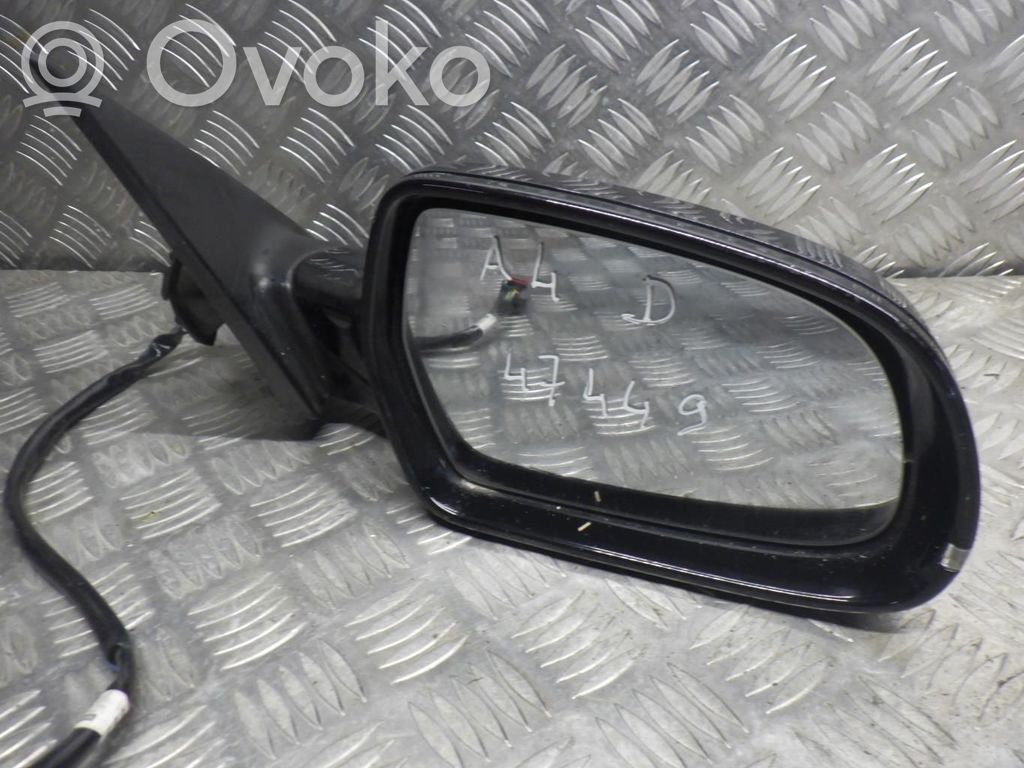 Audi A4 S4 B8 8K Manualne lusterko boczne drzwi przednich 