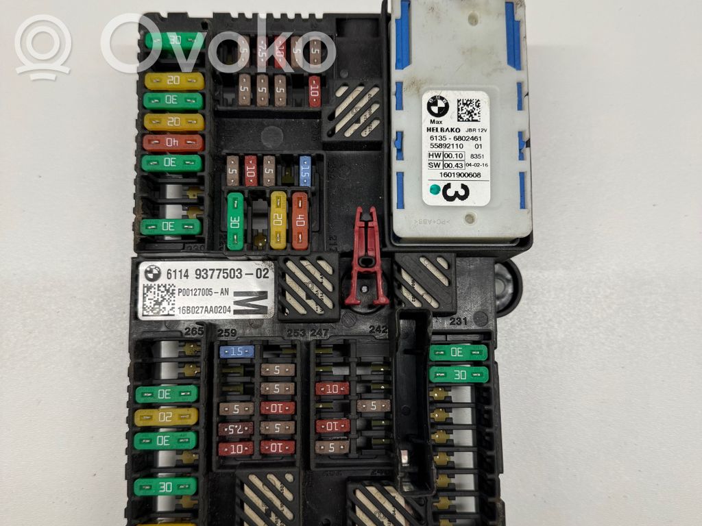 BMW 5 G30 G31 G38 Módulo de fusible 