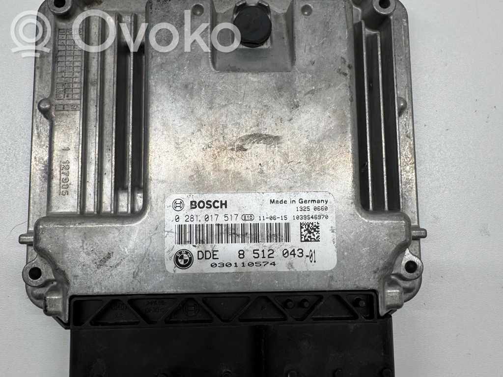 Sterownik / Moduł ECU   8512043,0281017517,030110574