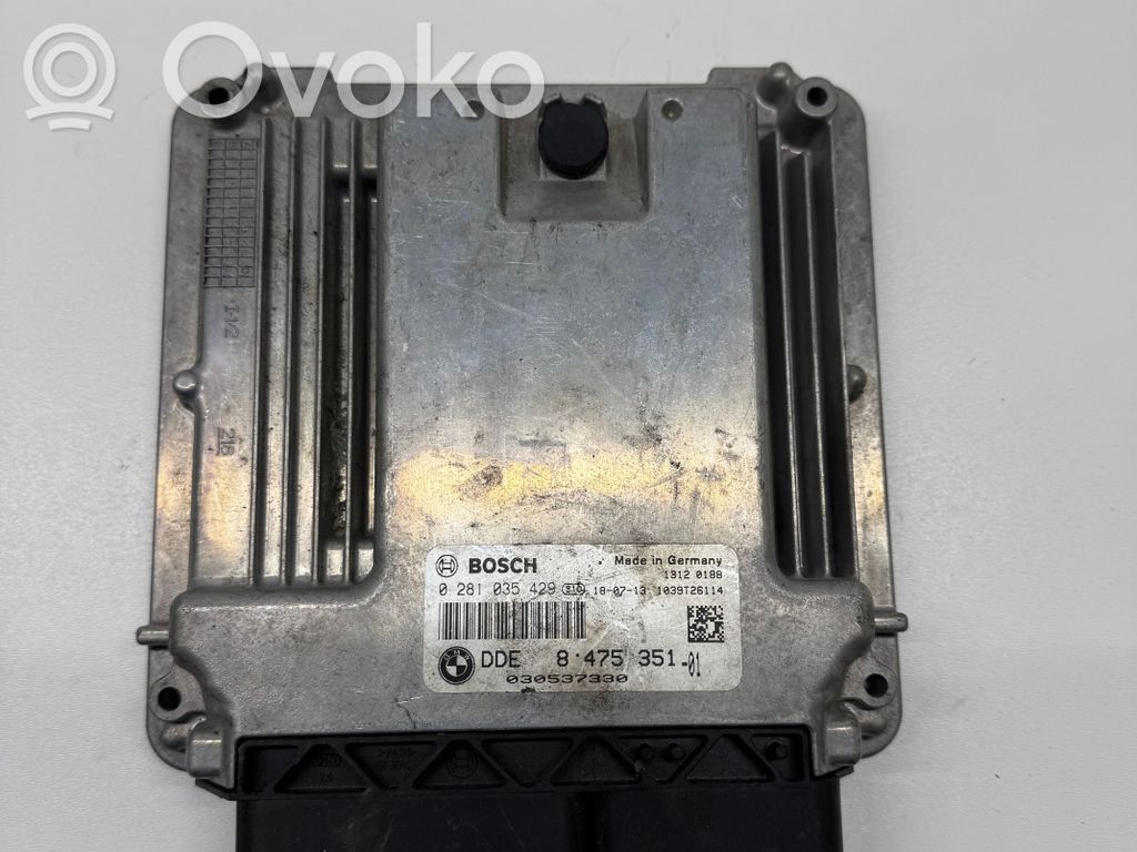 BMW X3 F25 Engine control unit/module 