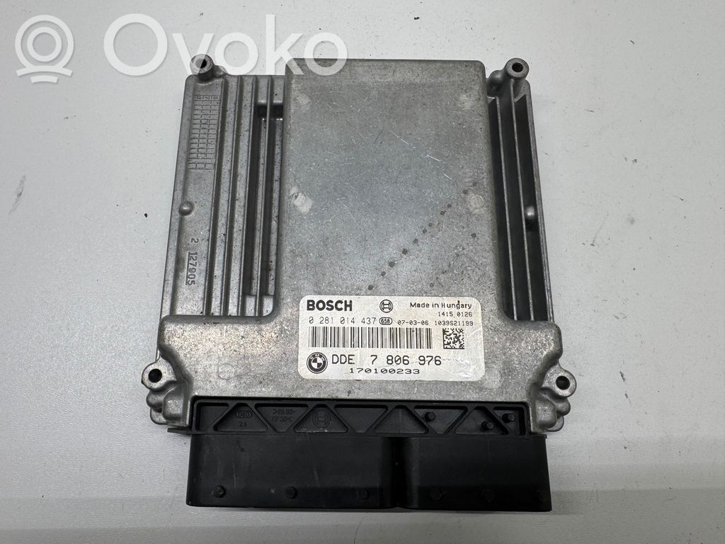 BMW 5 E60 E61 Engine control unit/module 