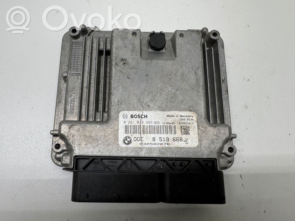 BMW 3 E90 E91 Engine control unit/module 