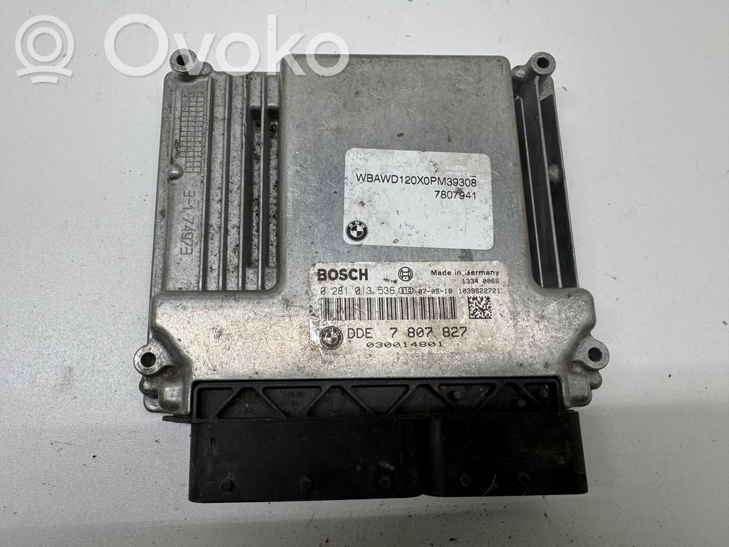 BMW 3 E92 E93 Engine control unit/module 