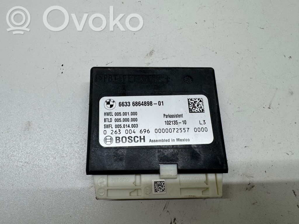 BMW 3 F30 F35 F31 Parkavimo (PDC) daviklių valdymo blokas 