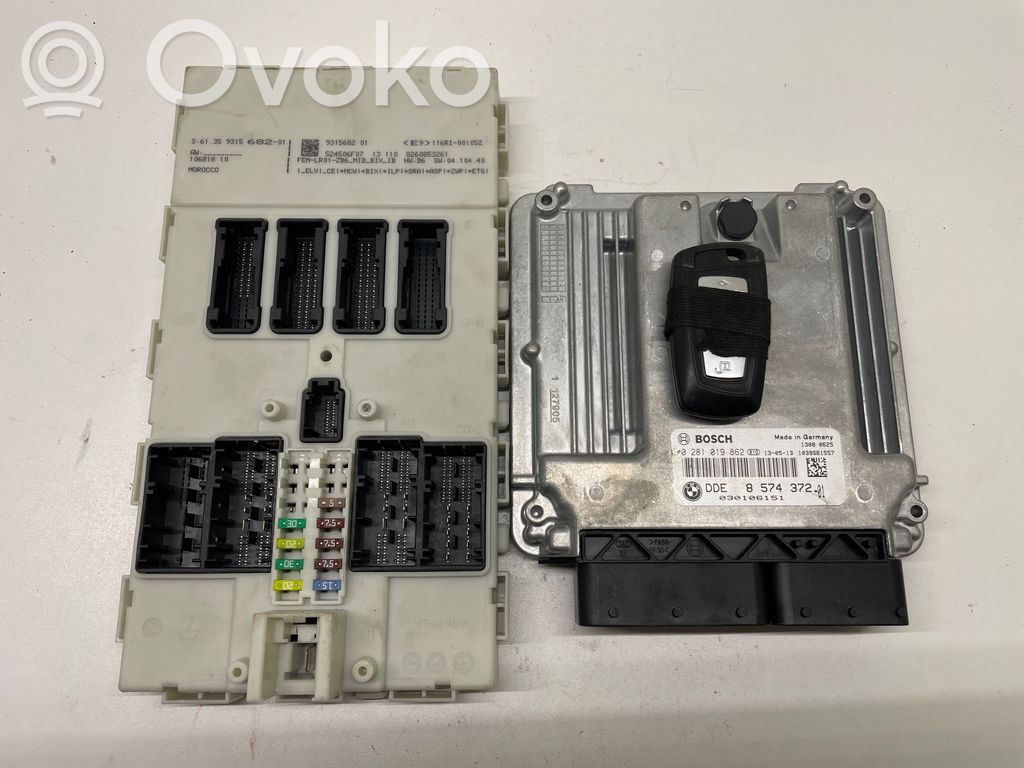 BMW 3 F30 F35 F31 Unitate/modul de control motor 
