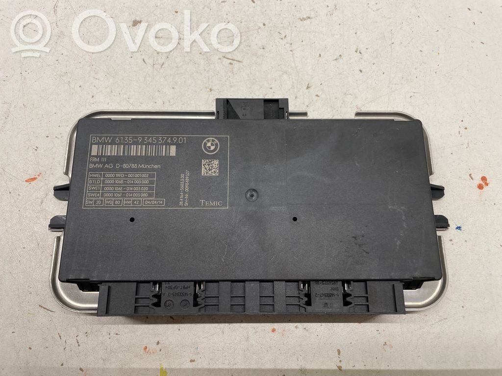 BMW 5 F10 F11 Sterownik / Moduł świateł LCM 
