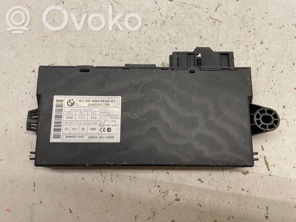 BMW 3 E90 E91 Kit centralina motore ECU e serratura 