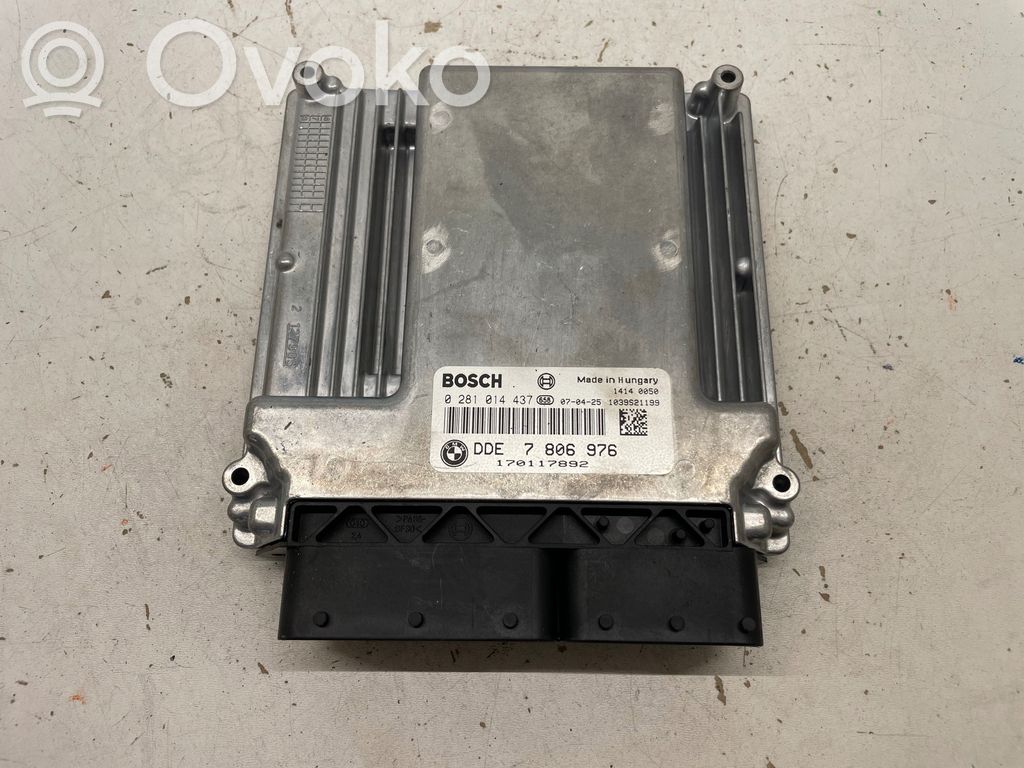 BMW 5 E60 E61 Moottorin ohjainlaite/moduuli 