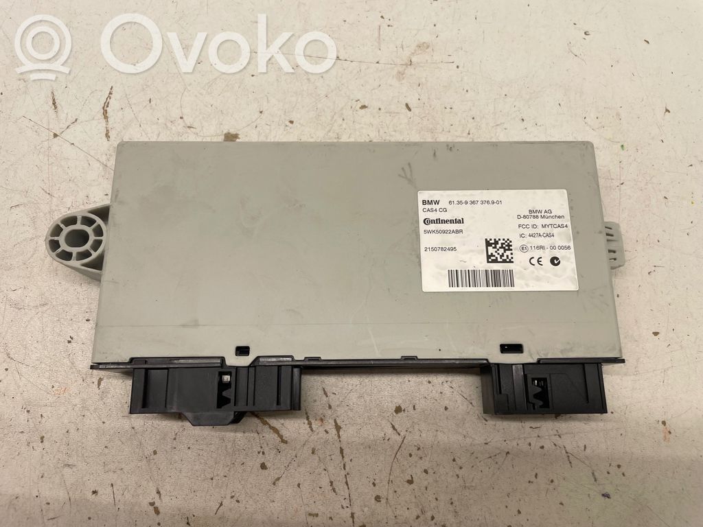 BMW 5 F10 F11 Moduł / Sterownik CAS 