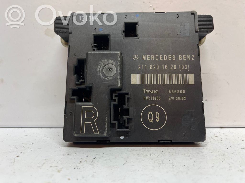 Door control unit/module   2118201626,356806