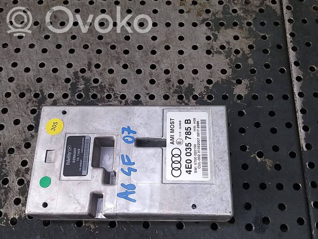 Audi A6 S6 C6 4F Head unit multimedia control 