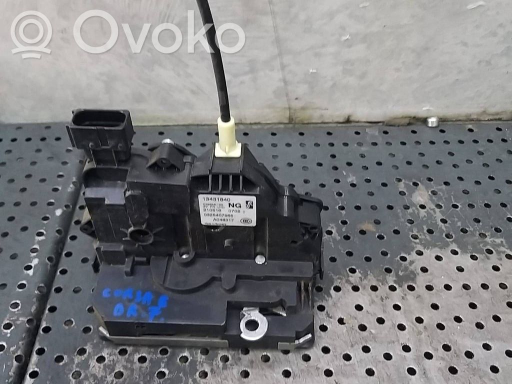 Opel Corsa E Durų spyna (dvidurio) 