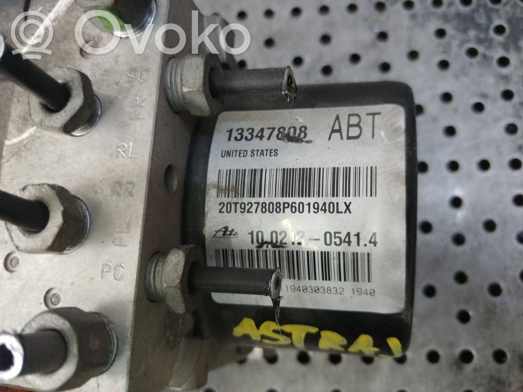 Opel Astra J ABS Pump 