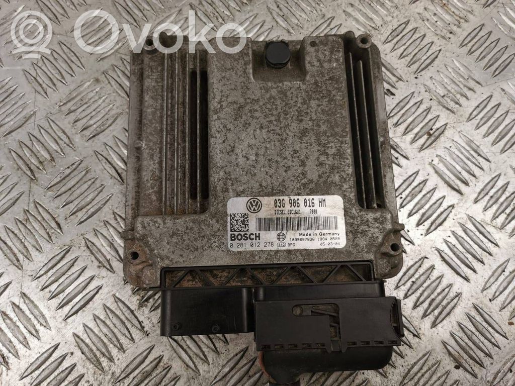Seat Toledo III (5P) Engine control unit/module 