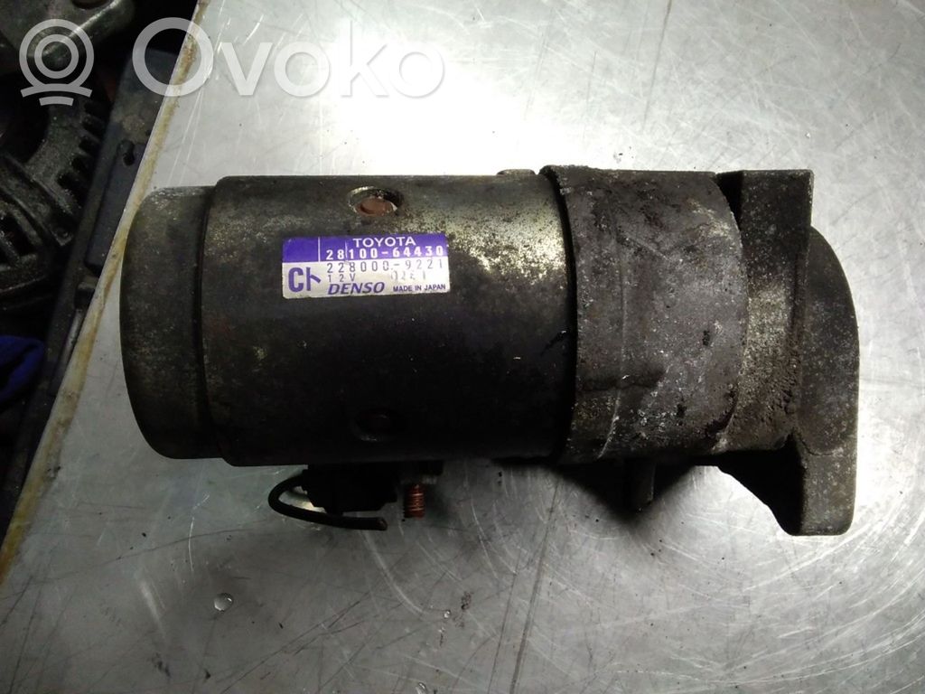 Motor de arranque   2810064430,2280009221