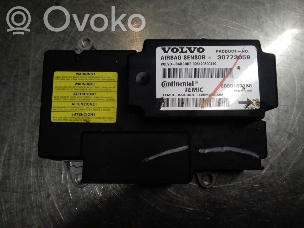 Volvo S40 Airbag control unit/module 