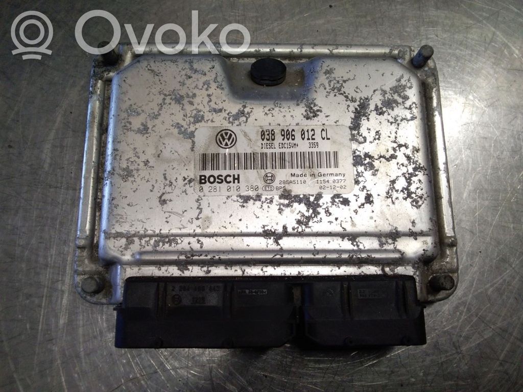 Skoda Octavia Mk1 (1U) Engine control unit/module 