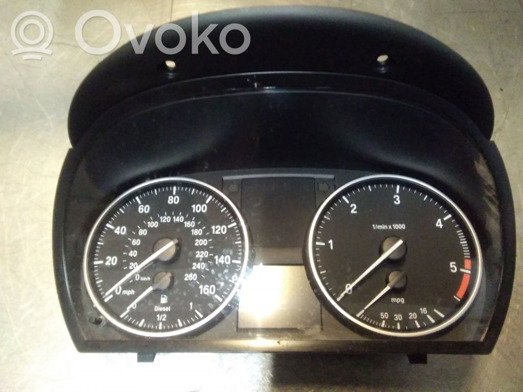 BMW 3 E90 E91 Speedometer (instrument cluster) 