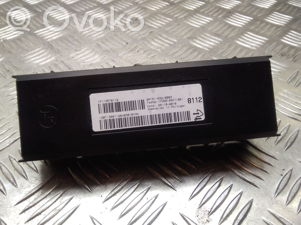 Opel Astra J Other control units/modules 