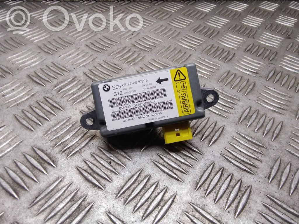 BMW 7 E65 E66 Airbag deployment crash/impact sensor 