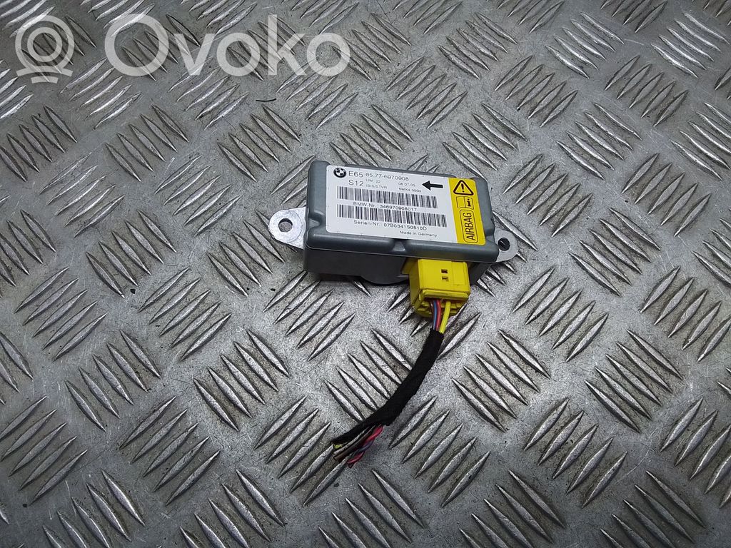 BMW 7 E65 E66 Airbag deployment crash/impact sensor 