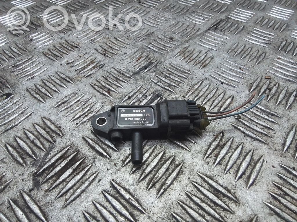 Opel Zafira B Sensor de presión del escape 