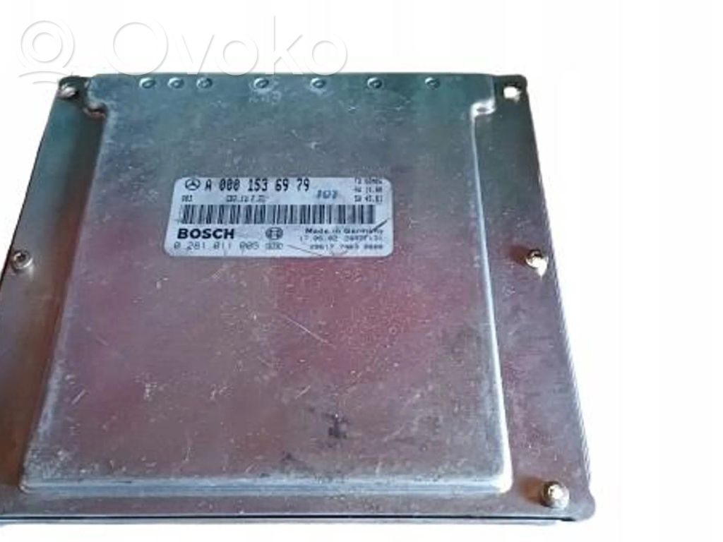 Mercedes-Benz C W203 Unitate control motor/modul ECU 