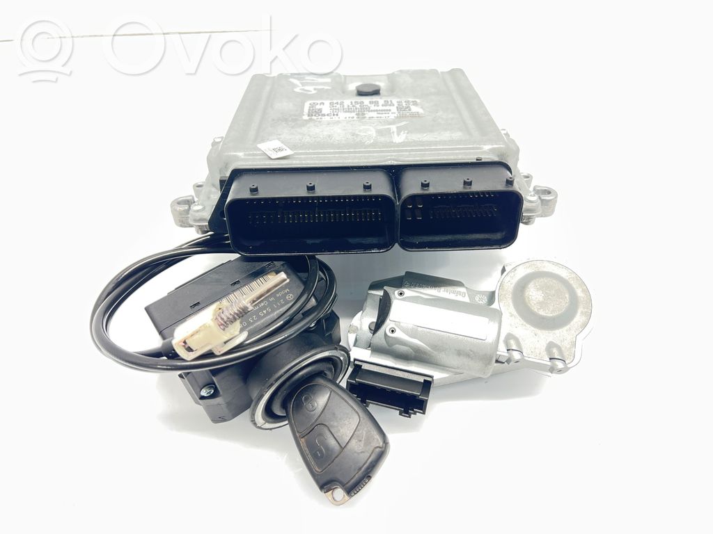 Mercedes-Benz E W211 Engine ECU kit and lock set 