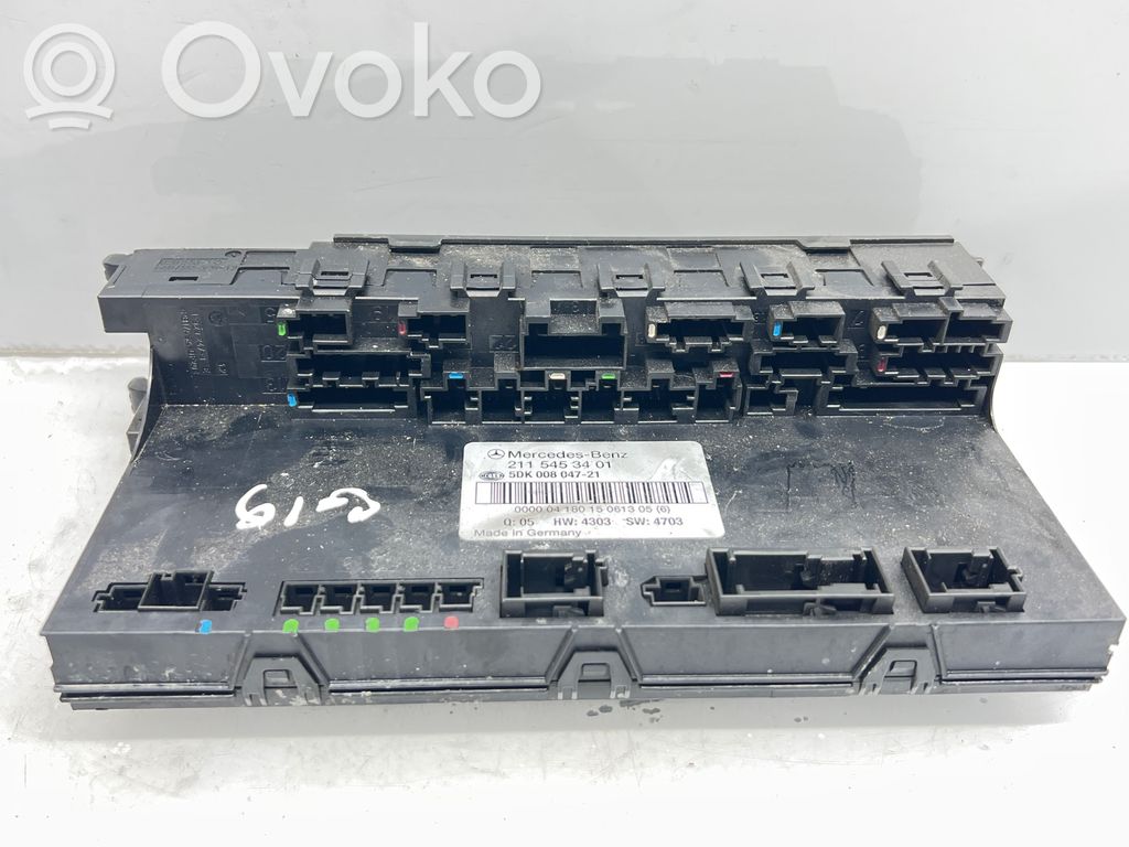 Mercedes-Benz E W211 Fuse module 