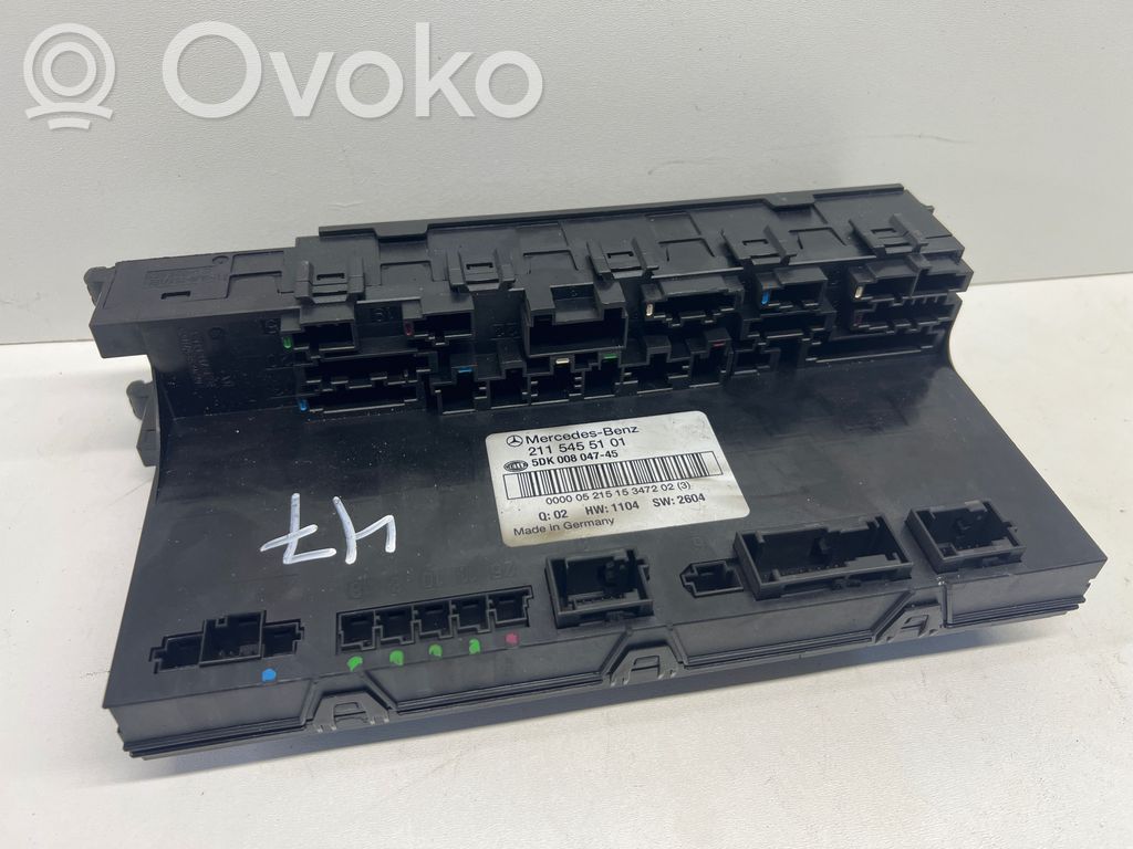 Mercedes-Benz E W211 Fuse module 