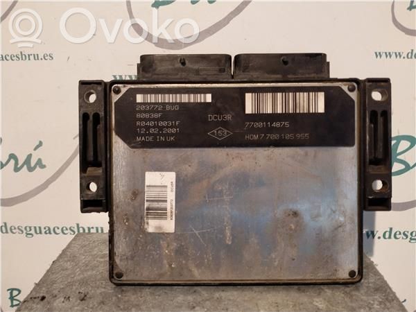 Renault Clio II Engine control unit/module ECU 