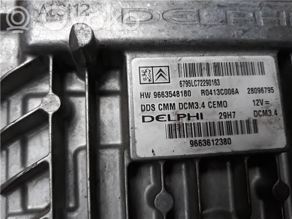 Engine control unit/module ECU   9663548180,9663612380