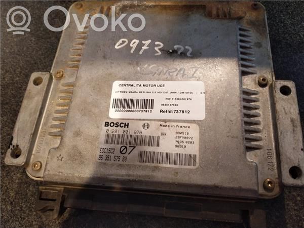 Citroen Xsara Engine control unit/module ECU 