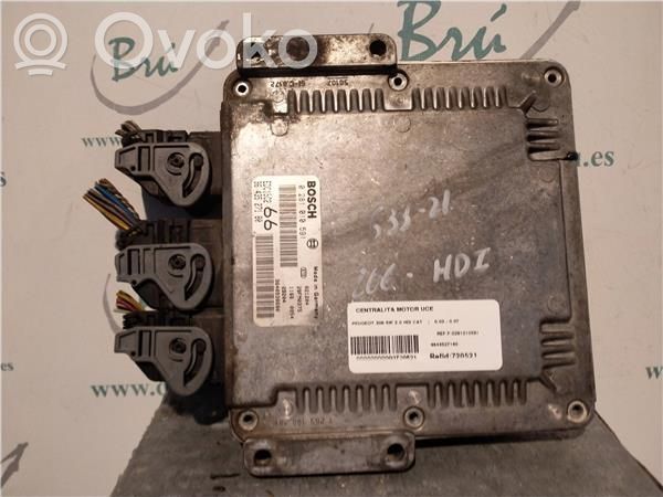 Peugeot 206 Unidad de control/módulo ECU del motor 