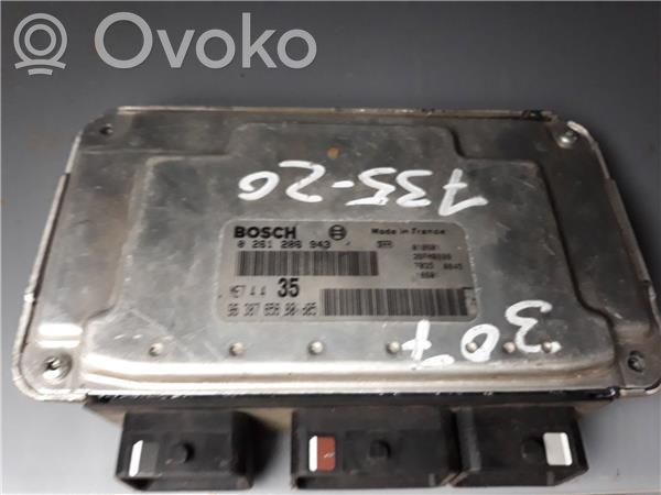 Engine control unit/module ECU   261206943,9638765680