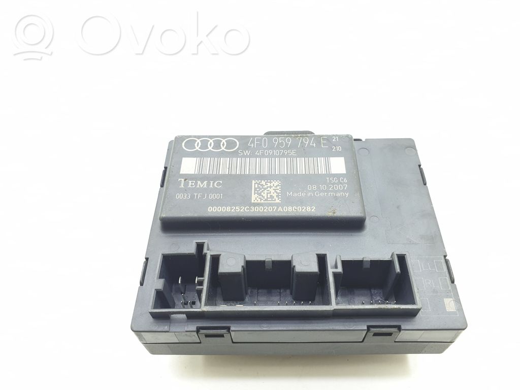 Unité de commande module de porte   4F0959794E,4F0910795E