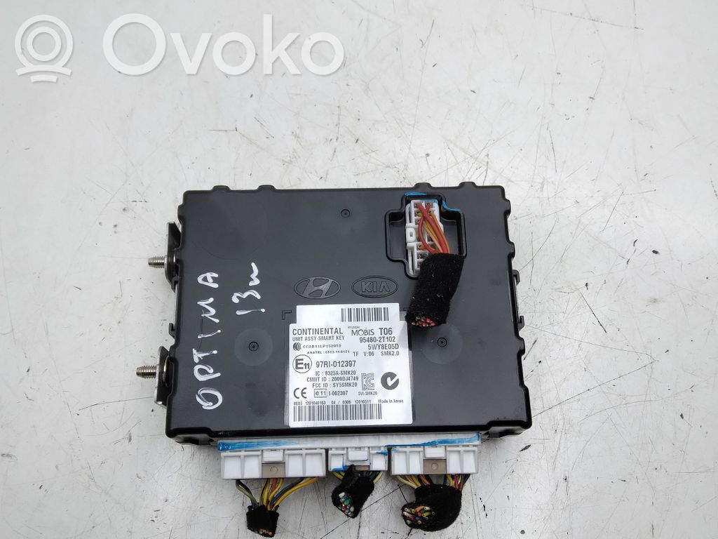 KIA Optima Keyless (KESSY) go control unit/module 