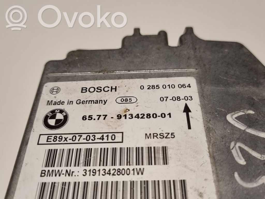 Airbag control unit/module   9134280,31913428001W,0285010064
