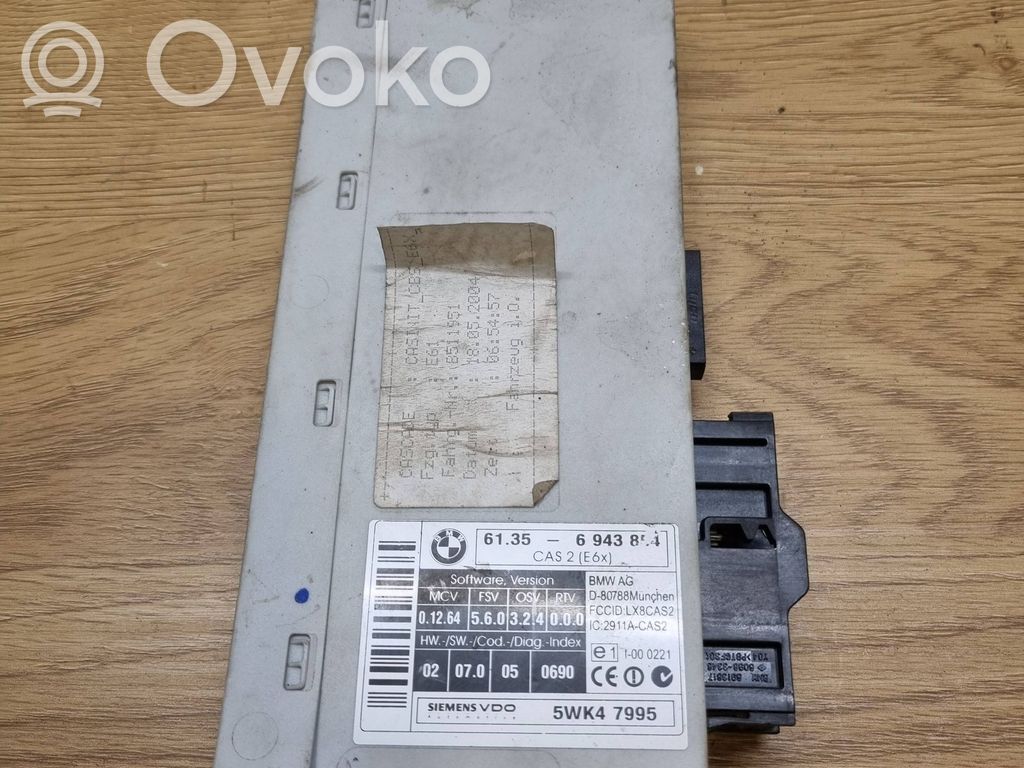 CAS control unit/module   6943854,5WK47995,6943851,C21911ACAS2