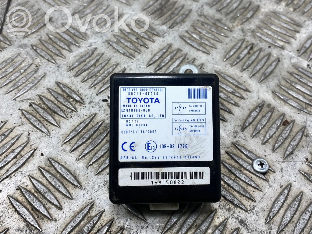 Toyota Corolla Verso E121 Door control unit/module 