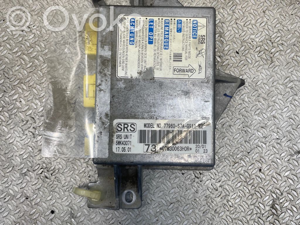 Honda Stream Airbag control unit/module 