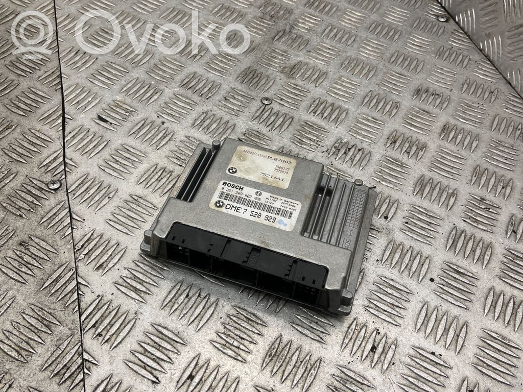 BMW 7 E65 E66 Engine control unit/module 