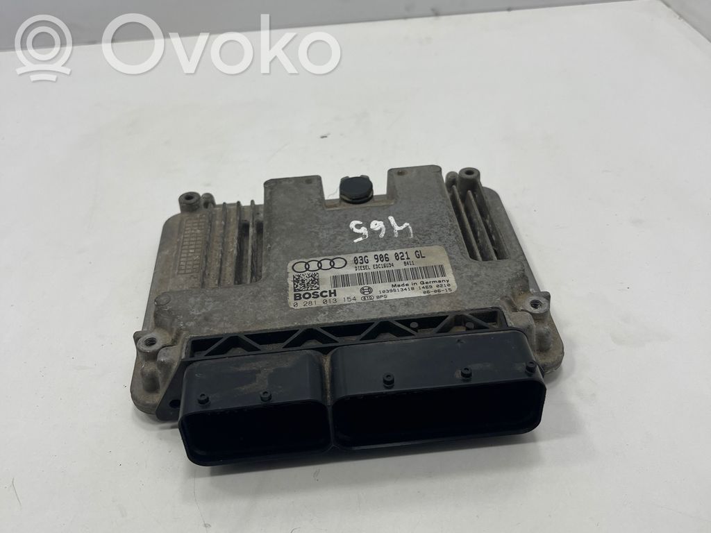Audi A3 S3 8P Engine control unit/module 